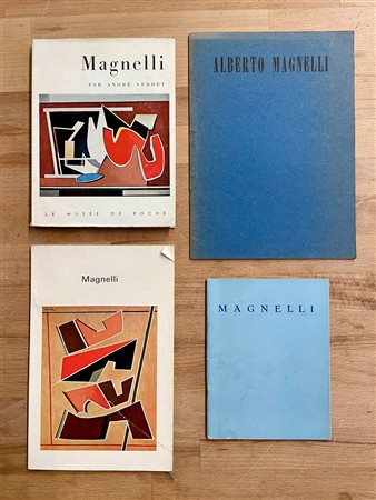 ALBERTO MAGNELLI - Lotto unico di 4 cataloghi
