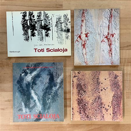 TOTI SCIALOJA - Interessante lotto unico di 4 cataloghi