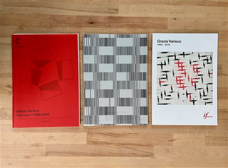 GRAZIA VARISCO - Lotto unico di 3 cataloghi