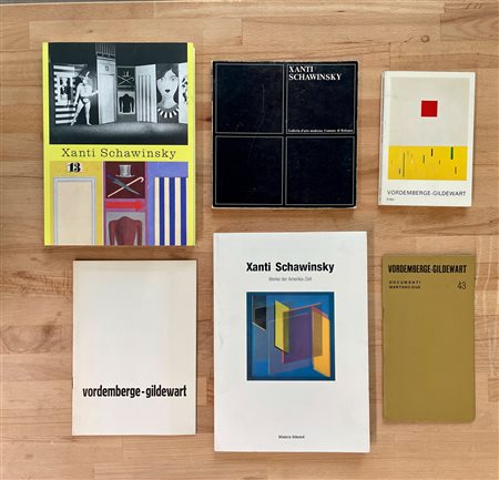 FRIEDRICH VOLDEMBERGE-GILDEWAERT E XANTI SCHAWINSKY - Lotto unico di 6 cataloghi