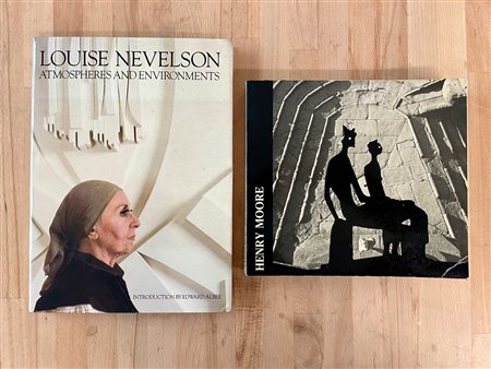 LOUISE NEVELSON E HENRY MOORE - Lotto unico di 2 cataloghi