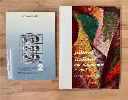 ARTE ITALIANA DEL XX SECOLO - Lotto unico di 2 cataloghi