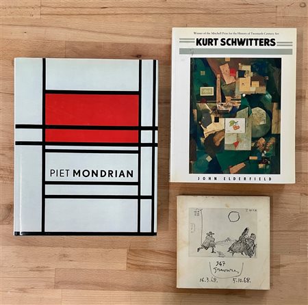 KURT SCHWITTERS, PIET MONDRIAN E PABLO PICASSO - Lotto unico di 3 cataloghi