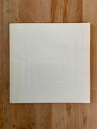 JOSEF ALBERS - Josef Albers: white line squares, 1966