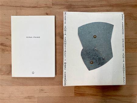 GINA PANE E MARC FERROUD - Lotto unico di 2 cataloghi