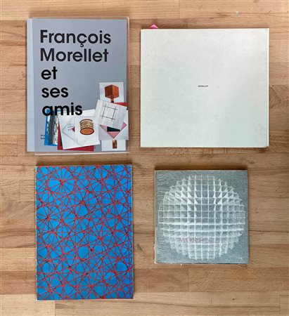FRANÇOIS MORELLET - Lotto unico di 4 cataloghi