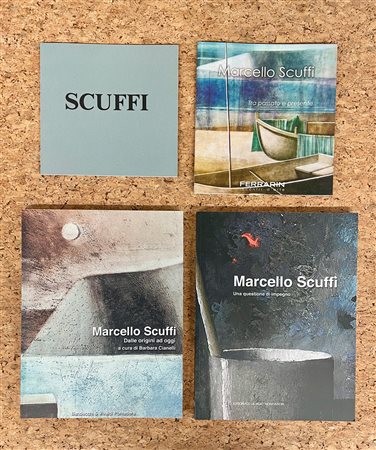 MARCELLO SCUFFI - Lotto unico di 4 cataloghi