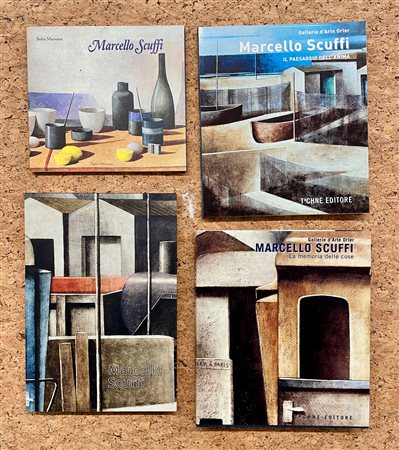 MARCELLO SCUFFI - Lotto unico di 4 cataloghi