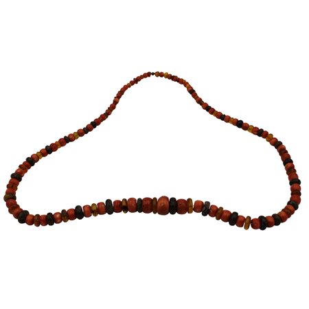 Collana Ambra e corallo. Secolo XX