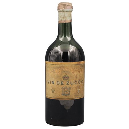 Bottiglia di "Vin de Zucco" Produzione vigneti del Duca Enrico d'Orlèans....