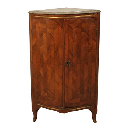 Angoliera adue ante Noce con piano in marmo sagomato (marmo di epoca...