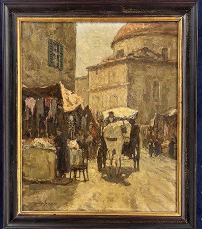 Alberto Cecconi Firenze 1897 - 1971, Strada di Ferrara