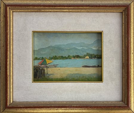 Giorgio Meineri Genova 1910- 1973, Bocca di Magra, La Spezia