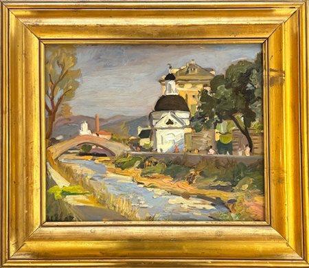 Dina Bellotti Alessadria 1912 - 2003 Roma, Villa Cattaneo della Volta, Sestri Levante 