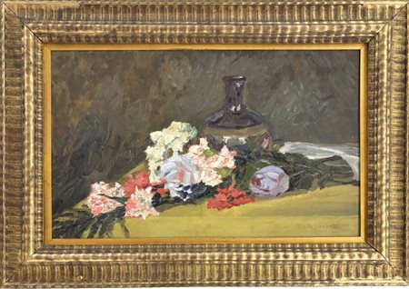 Giotto Sacchetti Roma 1887 - 1950 Pistoia, Natura Morta