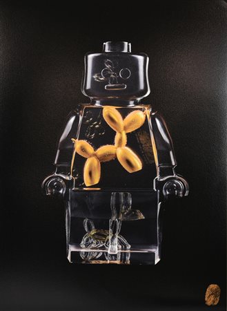 Vincent Sabatier BALOON DOG, 2021 stampa tipografica su carta Fabriano-Ref...