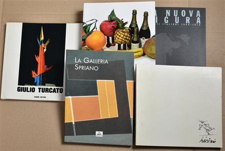 LOTTO DI CINQUE LIBRI - La Galleria Spriano, per una ricercac Astratta -...