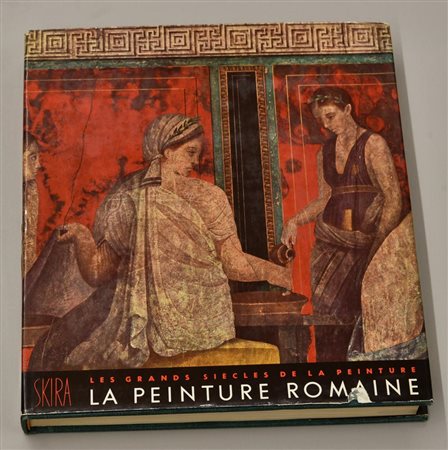 LA PEINTURE ROMAINE a cura di Amedeo Maiuri cm 28,5x25 Skira, 1953 lievi difetti