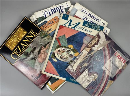 LOTTO DI RIVISTE D'ARTE composto da 12 numeri di: Capire la Pittura, I...