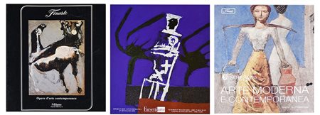 LOTTO DI TRE CATALOGHI Finarte catalogo dell'asta n. 586, aprile 1987 Milano,...