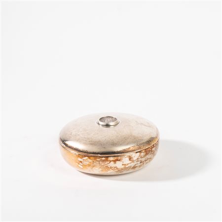 Porta bon bon in argento, secolo XX