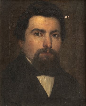 Scuola lombarda, secolo XIX - Ritratto virile