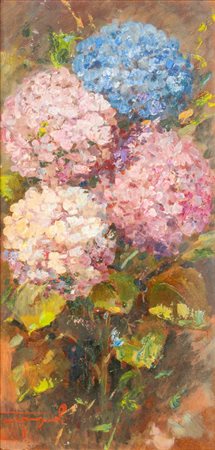 Ovidio Gragnoli (Grosseto 1893-Firenze 1953)  - Ortensie