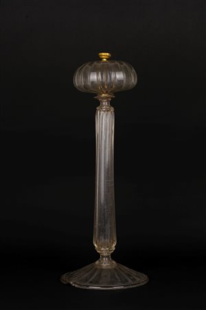 Lampada da tavolo in vetro di Murano , 20th century