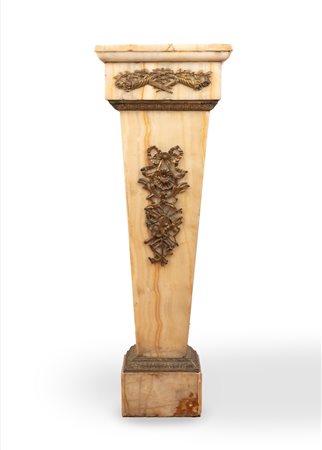 Erma in marmo, secolo XIX