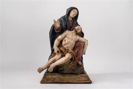 Scuola dell'Italia meridionale, secolo XVII - Pietà