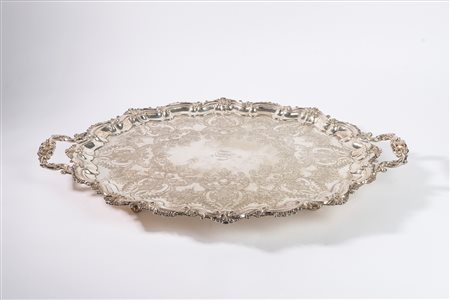 Grande salver polilobato ovale in Sheffield