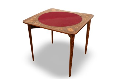Tavolino da gioco Luigi XVI, Olanda, secolo XVIII