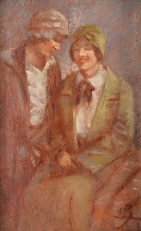 Scuola italiana, inizi secolo XX - Le amiche