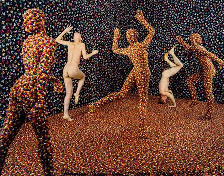 Sandy Skoglund (1946)  - Shimmering Madness version 2, 1998