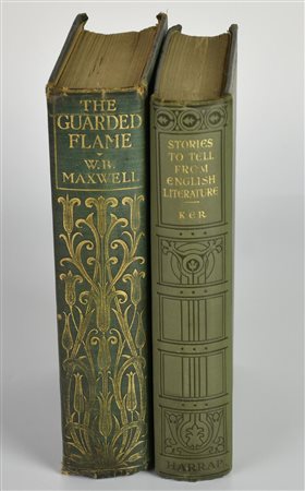 LOTTO DI DUE LIBRI costituito da: THE GUARDED FLAME. BY W.B. MAXWELAUTHOR OF...