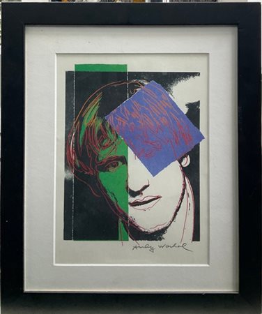 Andy Warhol (After)
"Gerard Depardieu" 1986
stampa offset
cm 29,5x20,5
Da una s