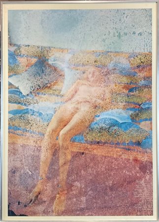 Mimmo Rotella "Senza titolo" 
stampa offset
cm 68x47,5
firmata e numerata I/XXX