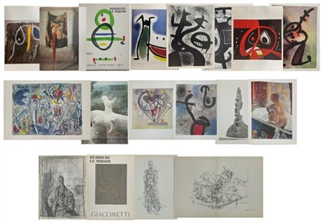 Lotto composto da tre numeri non completi di Derrière le Miroir:
Alberto Giacom