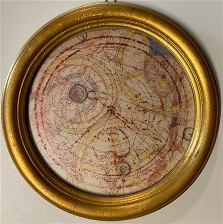 Adriano Altamira "Senza titolo" 1991
tecnica mista su carta emulsionata
diam cm