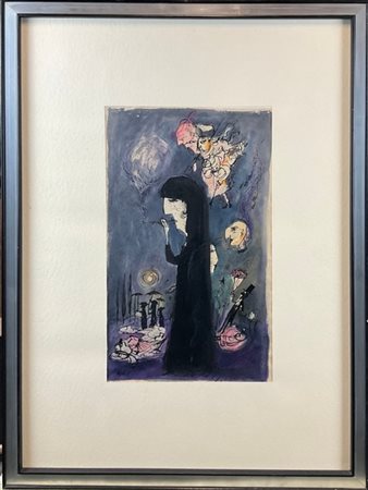 Riccardo Manzi "Senza titolo" 
china e acquerello su carta
cm 42x24,5
firmato e