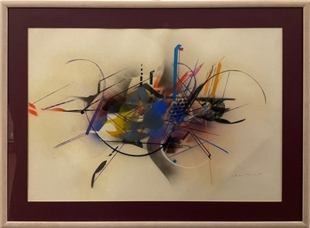 Edoardo Franceschini "Senza titolo" 1978
tecnica mista su carta
cm 47x67
firmata