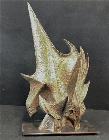 Edmondo Cirillo "Senza titolo" 1965
Scultura astratta in bronzo massiccio
h cm 6