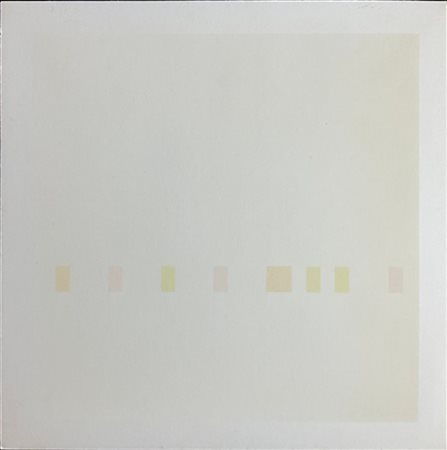 ANTONIO CALDERARA "Senza titolo" 1973
litografia a colori
cm 31,3x31,3
firmata,