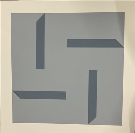 Dadamaino "Senza titolo" 1973
serigrafia a colori
cm 49x49
firmata, datata e num