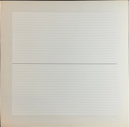 SANDRO DE ALEXANDRIS "Senza titolo" 1972
serigrafia a colori
cm 49x49
firmata, d