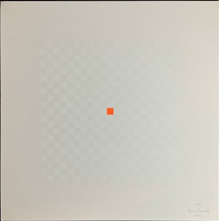 Jorrit Tornquist "Senza titolo" 1973
serigrafia a colori
cm 49x49
firmata, datat