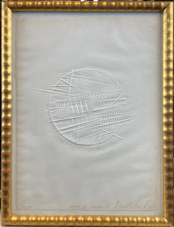 Arnaldo Pomodoro "Senza titolo" 1977/78
calcografia
cm 27x20
firmata, datata, de