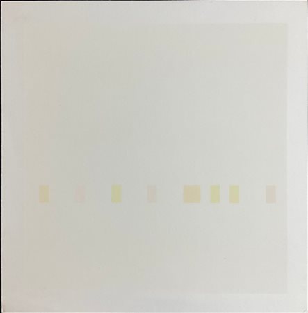 ANTONIO CALDERARA "Senza titolo" 1973
litografia a colori
cm 31,3x31,3
firmata,