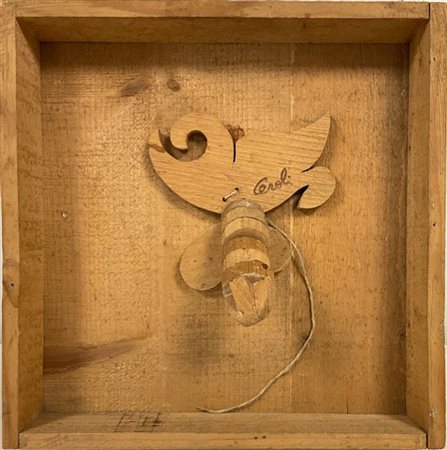 Mario Ceroli "Lui" 1971
multiplo in legno
cm 32x32x6,5
firmato, datato e numerat