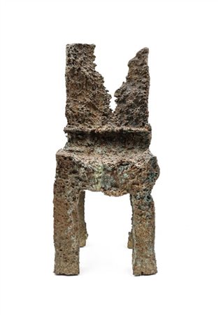 Urano Palma "Trono" 
scultura in bronzo
h cm 30 (lievi difetti)

Parere verbale